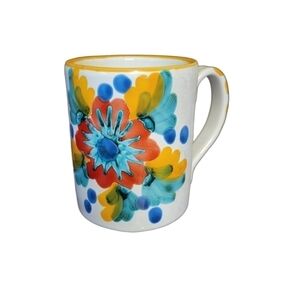 Copy - Floral handmade coffee cup